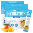 skyMD Daily Hydration | Electrolytes Powder Packets | Low Sugar, 10 Calories | 12 Vitamins & Minerals, Sodium | Drink Mix for Energy and Recovery | Mango | 32 Sticks