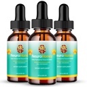 Neuro Honey Blend for Memory Drops, Official NeuroHoney Brain Health Supplement Droppers - Maximum Strength, Advanced Nootropic Drops, All Natural for Cognitive Health, Neuro Honey Reviews (3 Pack)