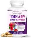 Natuurlijke urinetrek gezondheid supplementen voor vrouwen, UTI gezondheid Ondersteuning, Flushes Onzuiverheden en Reinigt urinewegen, Blaas ondersteuning, D-Mannose met Cranberry, Dandelion & Hibiscus