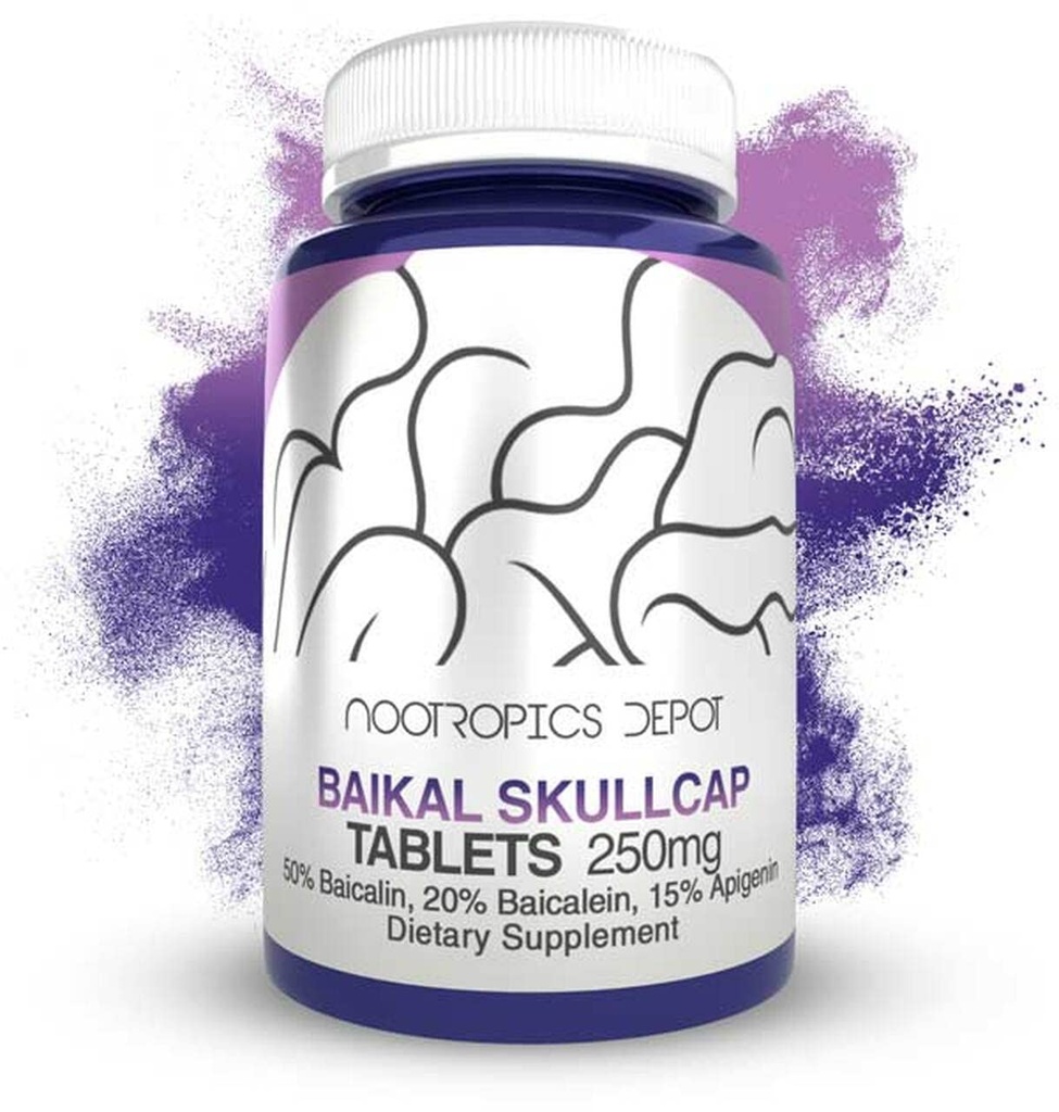 Nootropics Depot Baikal Skullcap Extract Tabletten 