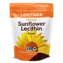 Ontoliede Zonnebloem Lecithin Poeder 16oz, Dagelijks Lecithin Supplement voor het koken, bakken & Gummies,1760mg Fosfatidyl Choline Supplement - Geweldig voor Clogged Melkproducten! 65 Servers, Niet-GMO