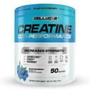 Cellucor Creatine Powder, Blue Raspberry Flavor - verhoogt de sterkte, Lean Muscle Mass & Endurance, Micronized Creatine voor snelle absorptie, 5g Creatine per Serving, 50 Servings