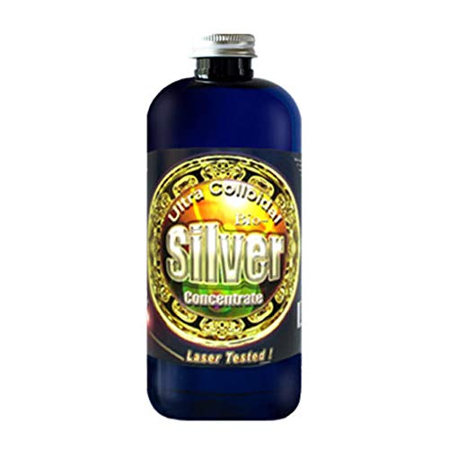 Liquid Silver Solution, 16 Oz., 50 PPM, Silver MTN Minerals, (Medical Purity Silver, Meest Bio available colloidically Suspended Nano partikels)