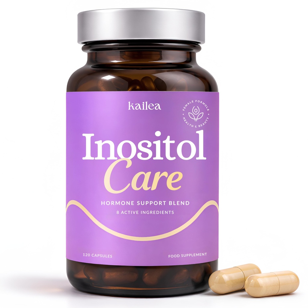 8-in-1 PCOS Ondersteuningssupplement - 2.000mg Myo Inositol, NAC, Maca Root, Kaneel, Chroom, Folaat, Zink, Vitamine D3 