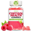 Cortisol Gummies for Women, 16-in-1 Sugar Free Cortisol Supplements for Women with Ashwagandha, Rhodiola Rosea, Magnesium, L-theanine for Relaxation, Zzz, Cognition, Raspberry Flavor, 60Ct