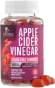 Apple Cider Vinegar Gummies 1000mg per portie - Suikervrije Max Strength ACV Gummy Vitaminen Supplement, Geavanceerde Formule, Vitamine B12 Ondersteunt Metabolisme & energie, Keto vriendelijk, Veganist, 60 Gummies