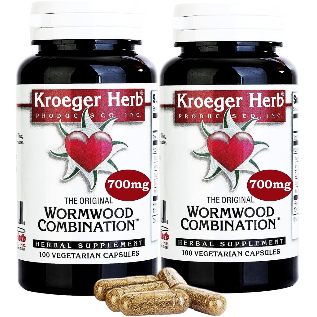 2 Pack - Kroeger Wormhout Combinatie, 100 V-Cap