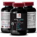 Nitric oxide booster supplement - NITRIC OXIDE BOOSTER - physical activity, energy supplement, training blend, strength support, muscle support, pump formula, fitness energy 1 Bottle 60 Tablets