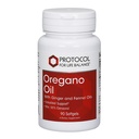 PROTOCOLE POUR LA BALANCE DE VIE Huile d'origan 0,2 mL - pour le soutien intestinal - minimum 55 % Carvacrol - avec huile de gingembre et de fenouil - sans produits laitiers et sans oeufs - 90 softgels