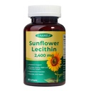 Sunflower Lecithin 2400mg 90 Softgels | Rich in Phosphatidyl Choline, Non-GMO, Gluten Free, Nervous System Support