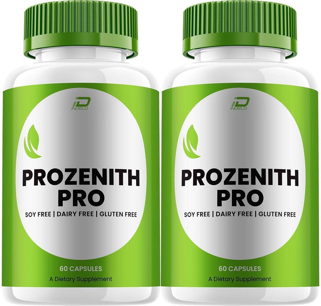 Prozenith Pro Capsules – ProzenithPro All Natural Advanced Formula 800MG Dietary Supplement Maximum Strength (2 Pack - 120 Capsules)