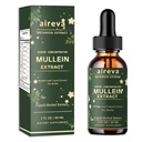 Aireva Mullein Leaf Extract Liquid, Super Concentrated Herbal Drops, Botanical Well