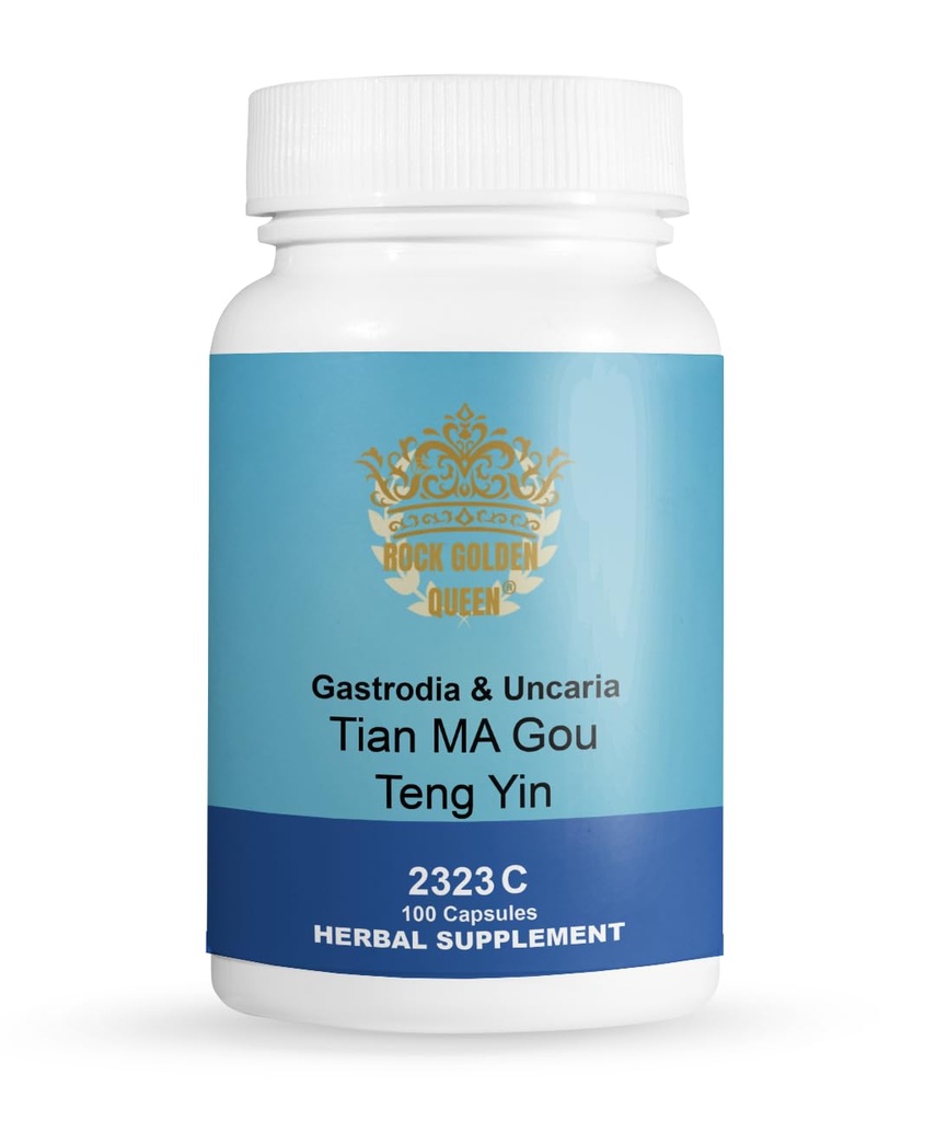 Tian Ma Gou Teng Yin/Gastrodia & Uncaria Decoction, 100 Capsules/Bottle (2 Bottles)