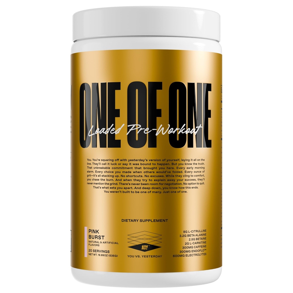 Een van de één geladen pre-workout .High-stim Energy, Focus & Endurance met EndoFloTM, Genius PureTM Alpha GPC, NeuroRushTM, Dynamine®, Geen Crash, Glutenvrij 
