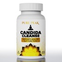 Candida Cleanse - Gut & Colon Support (60 Capsules) - pour les hommes et les femmes - Herbes naturelles pour la désintoxication intestinale - Feuille d'origan, Wormwood, noix noires, acide caprylique