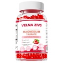 Magnesium Taurate Gummies 1800mg, Magnesium Taurate Supplement, Hoge Absorptie& kauwbaar voor Kid en Volwassenen, Spier en Hart Gezondheid Ondersteuning, Veganistisch, Glutenvrij, 60 Tellingen