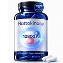 Ultimate Nattokinase Capsules, Nattokinase Supplement 10800 FU Per Serving, Serving for Body Health, and Daily Wellness Support, Vegan, Gluten Free, 60 Capsules