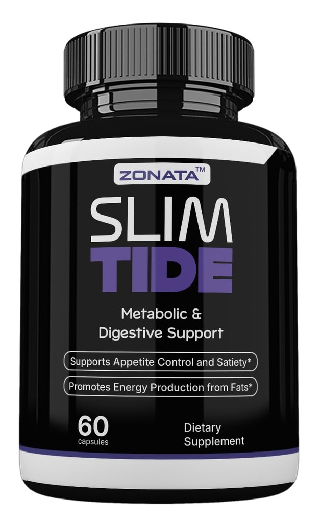 SlimTide Keto+ Raspberry Advanced Formula - Slim Tide Capsules Dietary Supplement (60 Capsules)