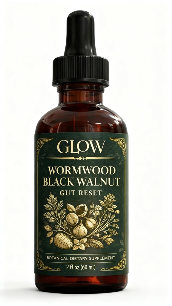 Lumvelle Wormwood Drops,Black Walnut Wormwood Gut Cleanse Drops with Soursop, Pumpkin Seed, PAU D'Arco, Garlic & Oil of Oregano,60ml