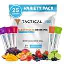 Fluid Tactical - Zero Sugar, Keto Electrolyte Powder, Hydration Packets, Made in USA (Variaty, 25 Tel.)