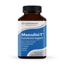 LifeSeasons Masculini-T - Testosterone Support Supplement - Enhances Mental & Physical Aspects of Sexual and Athletic Performance - Supports Normal Erectile Function - Improve Libido - 180 Capsules