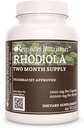 La nutrition de Remedy Rhodiola, 1000 mg, 60 Capsules de végétaliens Complément alimentaire à base de plantes