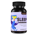 4 in 1 Sleep Aid for Adults, Melatonin 6mg with Rhodiola Rosea, GABA 250 mg, L Theanine 250mg, Relaxation and Sleep Supplement, 60 Capsules
