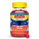 Nature fait d'enfants Premier sommeil Mélatonine Gommies, 100% sans drogue aide au sommeil, les enfants Gommies de sommeil pour le sommeil repos, 45 Compte