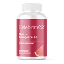 Vier vitamines Multi-Complete kauwtabletten, 45 mg IJzer 