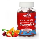 Halal Vitaminen voor volwassenen - Halal Multivitaminen voor vrouwen en mannen - Vitamine A, C, D, E, B6, B12 - Vegetarisch, Halal Gummies - 90 Tel.