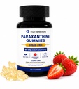 Paraxanthine Supplement Gummies, 100 mg Clean Energy & Focus, Caffeine Alternative Sugar-Free Strawberry Flavor, Single Active Ingredient, 60 Gummies, GMP Certified