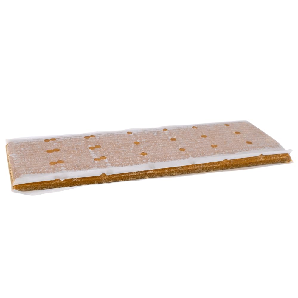 Pollen Patties for Bee Keeping | Contains 15% Natural Pollen and 15.5% Protein | Balanced Honey Bee Nutrition | Supplemental Hive Food | Maintains and Improves Colony Health (One Pack, 1, Count)