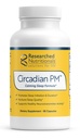 Onderzoek naar de voeding Circadian PM - bevordert een gezond zenuwstelsel, Histamine Response & Peaceful Nights met L Theanine, 5 HTP, Valeriaan Root & GABA Supplementen (90 capsules)
