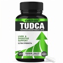 TUDCA Supplement 2000mg per Serving - Supports Liver Health, Bile Flow, Gallbladder & Digestive Wellness, Detox, Fat Metabolism - Non-GMO, Gluten-Free- 120 Capsules