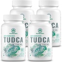 Geavanceerde TUDCA 1100mg - Ultra Strength Bile Salt TUDCA Supplementen, 3rd Party Tested TUDCA Leversupplementen voor Lever Reiniging Detox en Reparatie, 240 Capsules (pakket van 4)