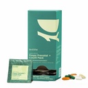 bird&be Female Fertility Power Prenatal + CoQ10 Pack - with Algae Oil DHA (Omega-3), CoQ10 and N-Acetyl Cysteine - 30-Day Supply
