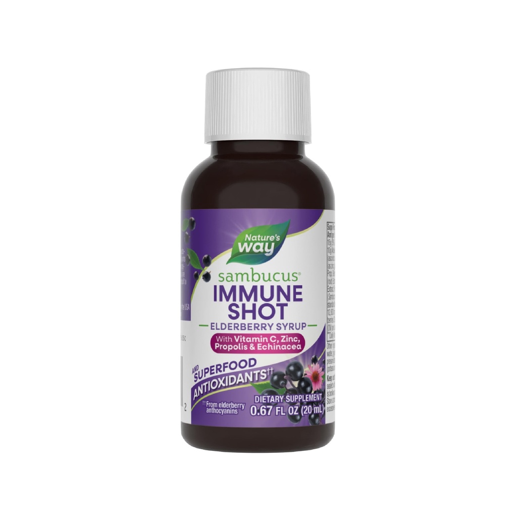 NATURES WAY Sambucus Immune Shots, 12 CT