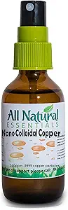 Nano Colloïdaal Koper Colloïdaal Mineraal Supplement Colloïdaal Koper Liquid Koper Mineraal 2oz 240ppm Fles Kosher gecertificeerd alle natuurlijke colloïdale koper voor volwassenen, mannen, vrouwen, kinderen