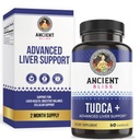 Tudca 500mg, 60 Capsules (Taurouso deoxycholzuur)- Bile Zouten Lever Ondersteuning Supplement, Natuurlijke Bitter Proeve- Veganistisch Vriendelijk, Niet GGO, Glutenvrije Capsules door Oude Gelukzaligheid