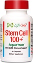Stamcel 100+: Multi-Pathway Anti-Aging & Verjonging Supplement ondersteunt stamcellen, Telomeren, Longevity Genes, Vasculaire Circulatie, Neurale functie, Autofaag, en meer