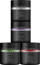 Formulation Factory Self Obsessed x Heart of Steel x The Night Before x Crown of Glory (Bundle) – Men's Vitality, Blood Flow, Sleep & Hair Support with Shilajit, L-Citrulline, Magnesium & Saw Palmetto