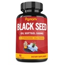 Premium Black Seed Oil Softgel - Supports Immune System, Heart, Digestive, Skin, Hair & Body Balance - Herbal Supplement for Wellness - 90 Counts - 3 Month Supply