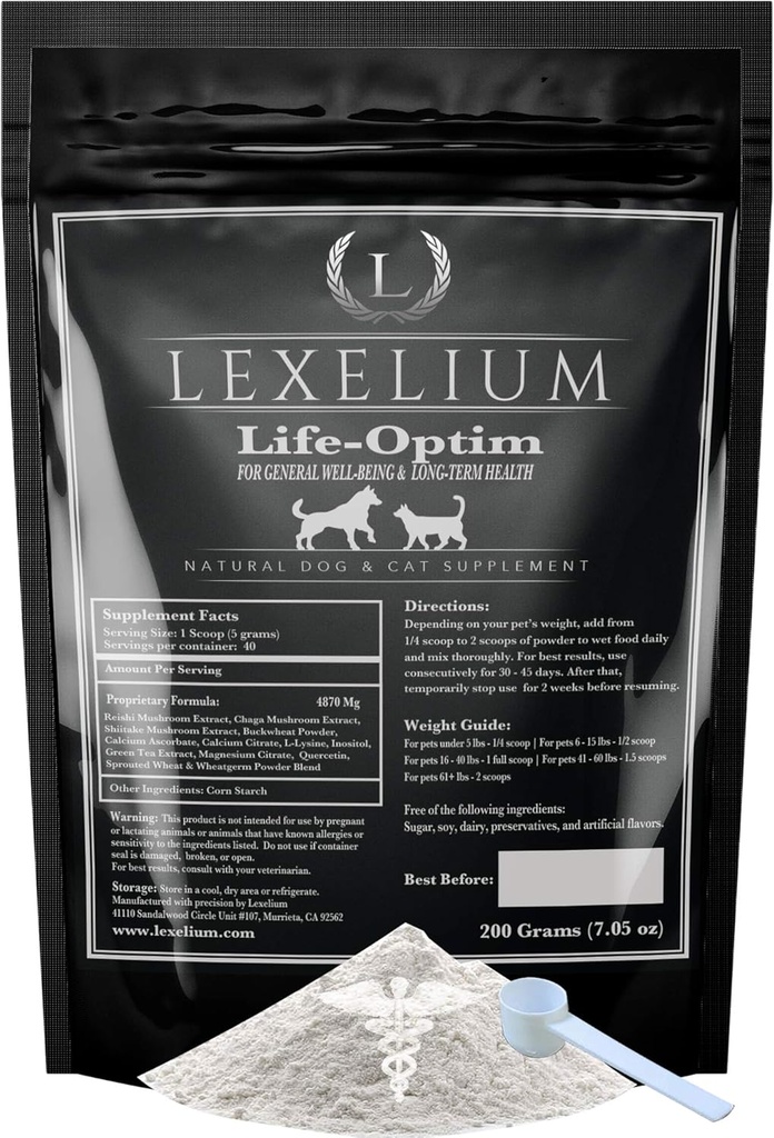 Life-Optim Terminal ziektehulp Blend voor honden en katten 