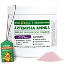 Artemisia Annua Sweet Wormwood Herbal Powder (en poudre) Extrait de feuille Cerveau Supports (en supplément de l'artémisinine) Extrait biologique de wormwood doux (en anglais seulement) Non-OGM, végétalien, sans gluten (en anglais seulement) 30 portions/8.5 Oz (240g)