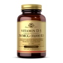 Solgar Vitamine D3 (Cholecalciferol) 250 MCG (10 000 UI), 120 Softgels - Aide à maintenir des os et des dents sains - Système immunitaire - Non OGM, sans gluten, sans lait - 120 portions