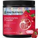 KERNENTEN Multivitamine Elektrolyten Poeder Geen Suiker - Zoete Cherry Pom Electrolyte Powder - Endurance & Energy Supplement - Hydration Powder - No Calories - 90 Servers - Made in USA