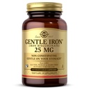 Solgar Gentle Iron 25mg, 90 plantaardige capsules - Energie, Normale productie van rode bloedcellen - Zacht op de maag - Niet-GMO, Veganistisch, Glutenvrij, Zuivelvrij, Kosjer - 90 porties