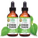 Botanische keuze: Gymnema Sylvestre Liquid Extract - Alcohol & Glutenvrij, Non-GMO, verpakking 1oz 2