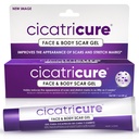 Cicatricure Advanced Scar Gel for Face & Body - Bewezen resultaten in 2 weken, Scar Treatment for Chirurgical Scars, Stretch Marks, Littekens of Burns and Injuries, Acne Scar Treatment, 1 oz (28 g)