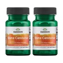 Swanson Beta-Carotène - supplément de vitamine A favorisant la santé immunitaire, la santé des yeux et de la peau - Formule de bien-être naturel - (250 softgels, 3000 mcg chacun) (2 pack)